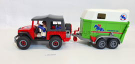 Playmobil 4189 - Paardentransport, gebruikt met doos