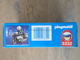 Playmobil 3332 - Police Motorcycle (USA Exclusive)