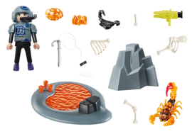 Playmobil 70909 - Starterpack gevecht tegen de vuurschorpioen