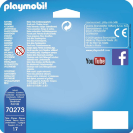 Playmobil 70273 - Duopack Piratenkapitein en Roodroksoldaat