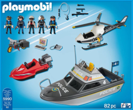 Playmobil 5990 - Port Guard Tactical Unit Set , MIB.