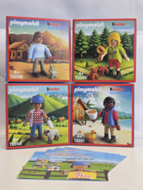 Playmobil 970185 - Kinder Schokolade Bundel 72048-72051 (2025)