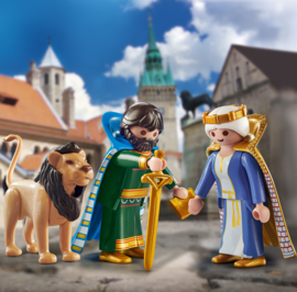 Playmobil 70315 - Hertog Heinrich & Mathilde, en de leeuw  - Promo