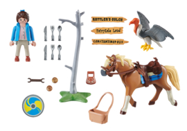 70072 - PLAYMOBIL: THE MOVIE Marla met paard