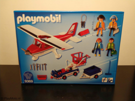 Playmobil 9369 - Sportvliegtuig met servicewagen exclusieve set