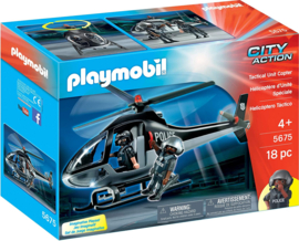 Playmobil 5675 - Politie Tactische Unit helikopter