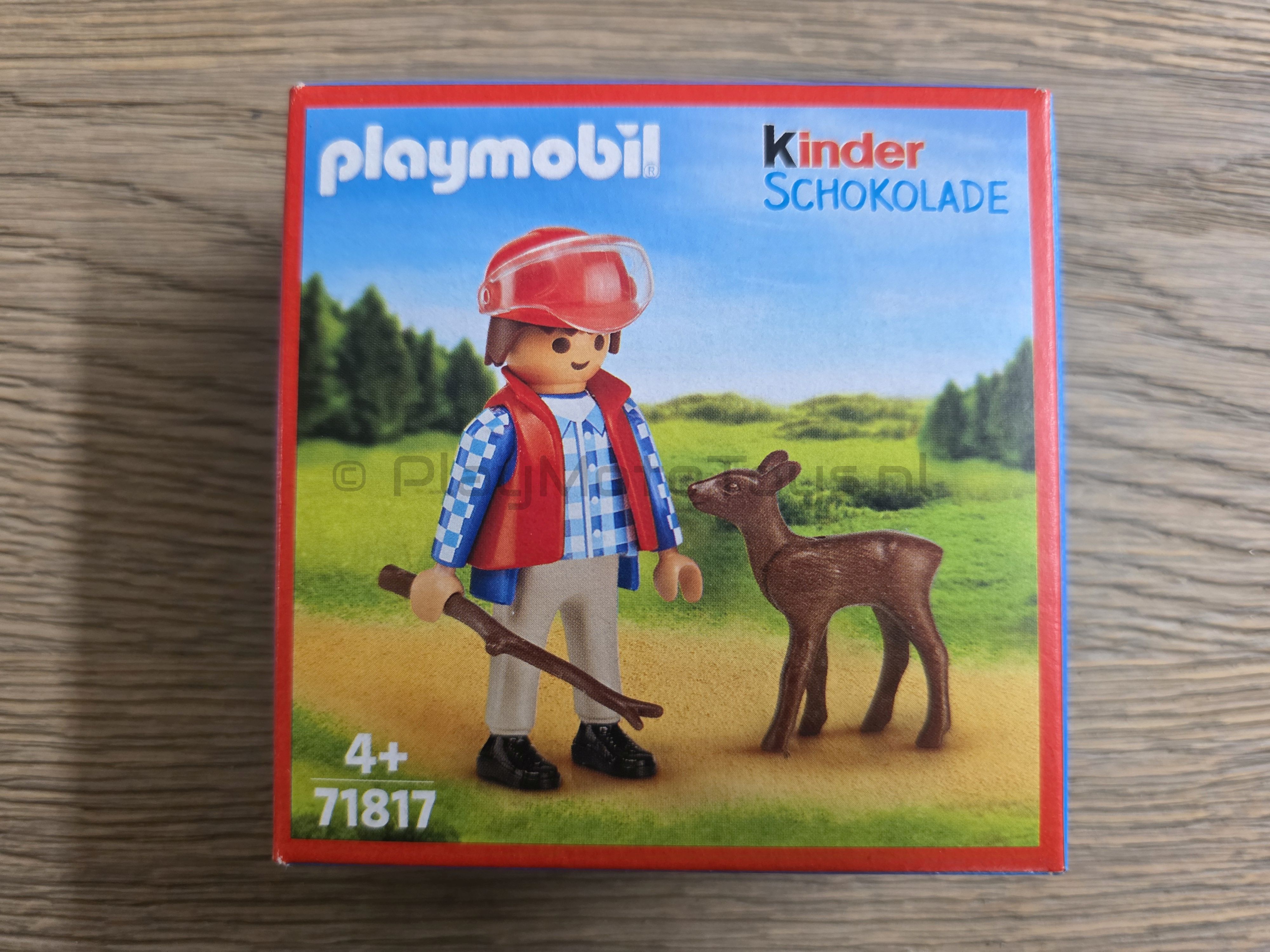 Playmobil 71817 - Kinder Schokolade Houthakker met Ree - promo