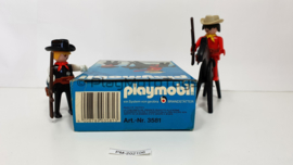 Playmobil 3581 - Sheriff & Cowboy, gebruikt met doos, V1
