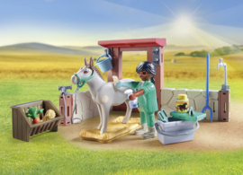 Playmobil 71471 - Starterpack Boerderij dierenarts met ezels