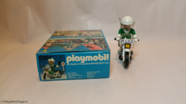 Playmobil 3564x - Politiemotor "Police", gebruikt met doos