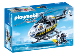 Playmobil 9363 - SIE helikopter met duiker