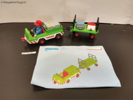 Playmobil 3212 - Vliegveld bagageservice, 2ehands