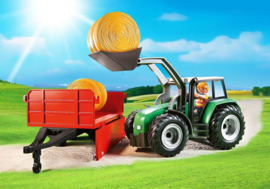 Playmobil 6130 - Tractor met aanhangwagen