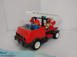 Playmobil 7786 - Oude brandweer ladderwagen DS - 2ehands