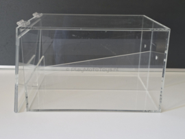 Playmobil 80479 - DS Acrylbox met deksel, tussenschot en afbeeldinghouder, gebruikt