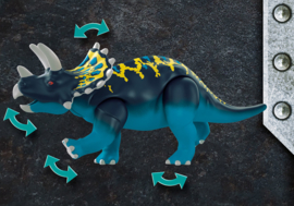 Playmobil 70627 - Triceratops: Strijd om de Legendarische Stenen