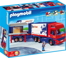 Playmobil 4323 - Truck and Trailer (v1 & v2)