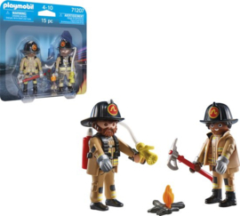 Playmobil 71207 - Duopack Brandweermannen USA