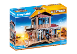 Playmobil 70947 - Western winkel met woning