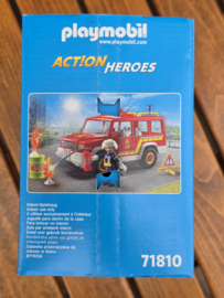Playmobil 71810 - Fire Chief with jeep, promo Rossman