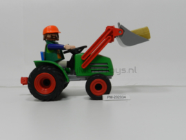 Playmobil 4143 - Multifunctionele Tractor, gebruikt