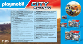 Playmobil 71875 - Achtervolging met politie-ophaaldienst (met zwaailichten en sirene)