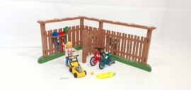 Playmobil 4280 - Tuinschutting met fietsenstalling, 2ehands / Keuzelijst