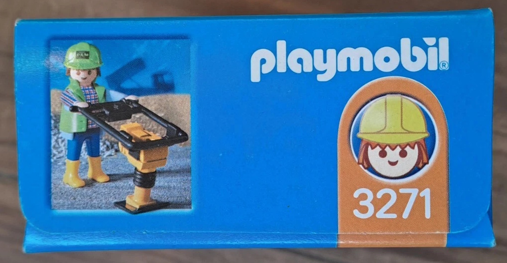 Playmobil 3271 - Bouwvakker met trilplaat