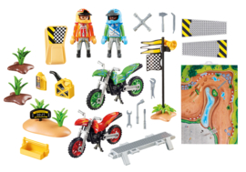 Playmobil 9329 - MotoCross Playmap