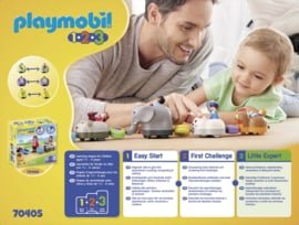 1.2.3. Playmobil 70405 - Dierentrein