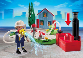 Playmobil 5169 - Brandweer compact set 40-jarig jubileum - MISB