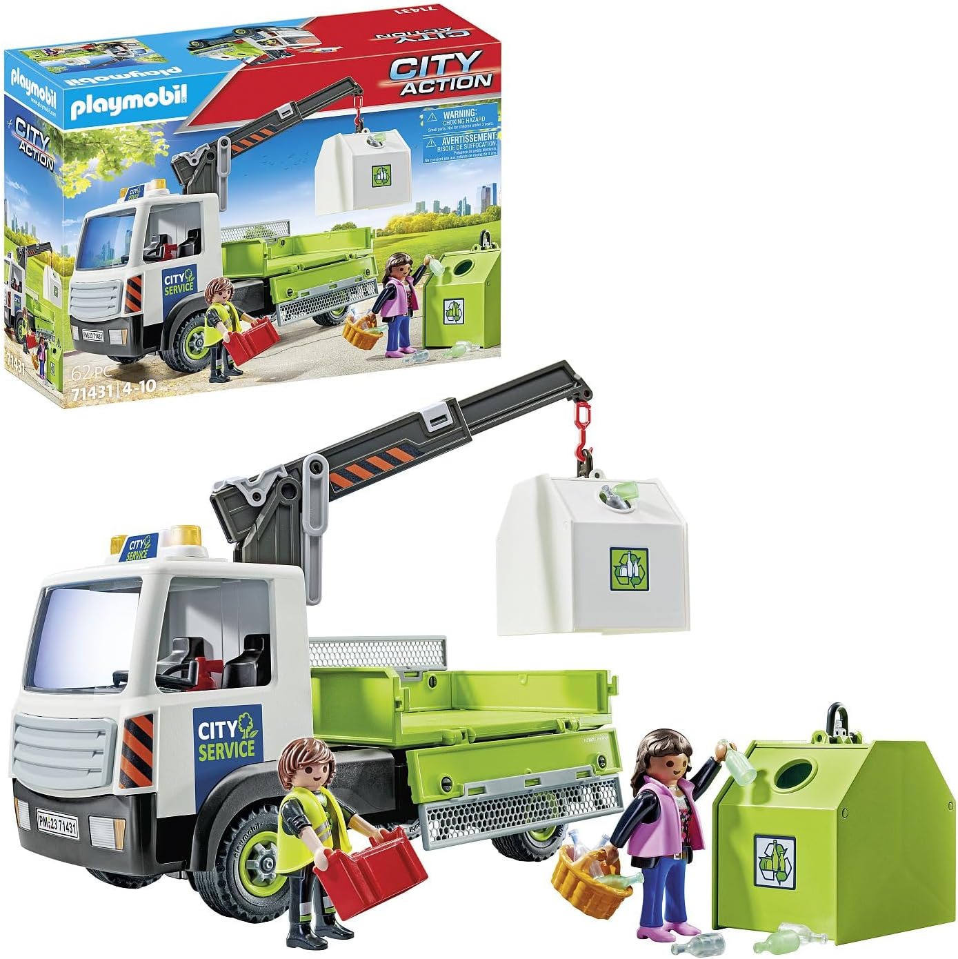 Playmobil 71431 - Glasophaaldienst