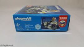 Playmobil 3986 - Politiemotor (v2)
