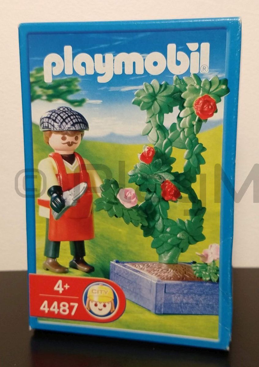 Playmobil 4487 - Tuinman met Rozenstruik, promo.