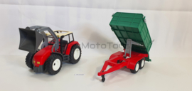 Playmobil 4496 - Tractor met aanhangwagen, 2ehands