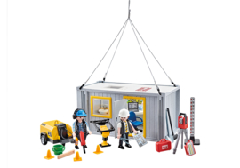 Playmobil 9843 - Bouwvakkers met Container