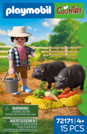 Playmobil 72171 - Boer met hangbuikzwijn