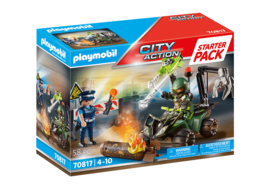Playmobil 70817 - Starterpack Politie gevarentraining