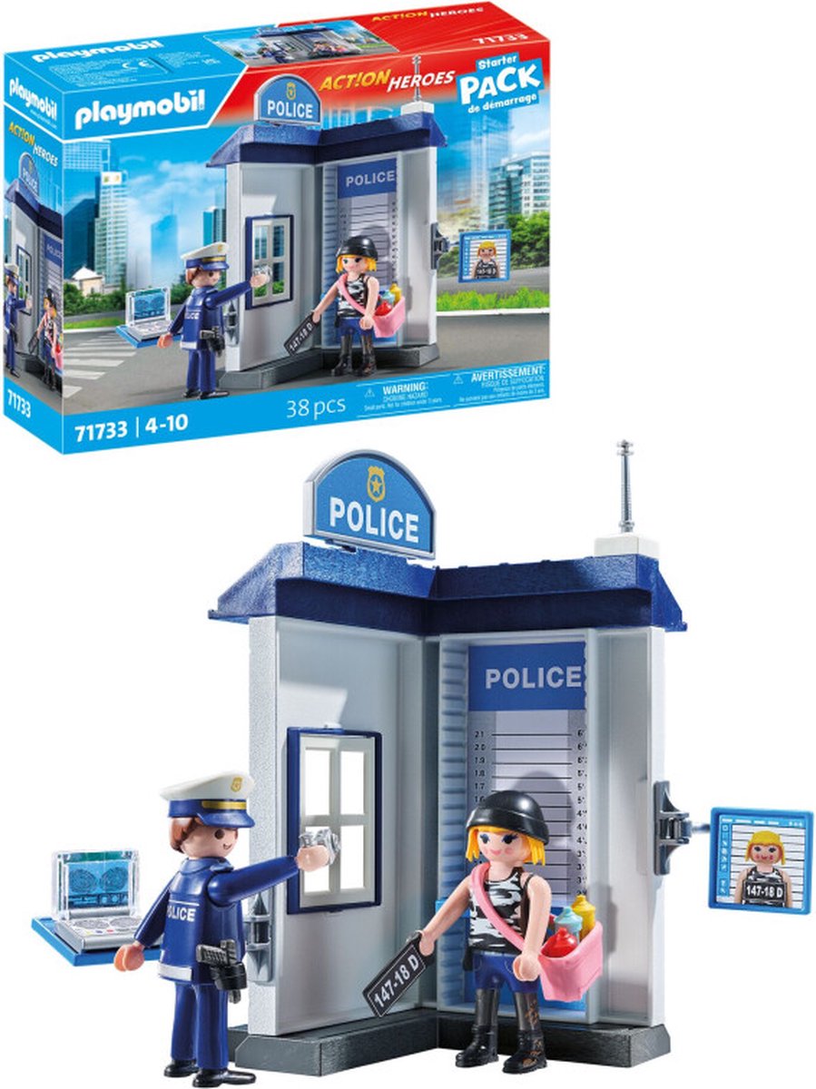 Playmobil 71733 - Politie verhoorkamer