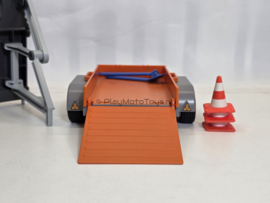 Playmobil 4049 - Pijlwagen met licht, gebruikt.