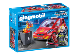 Playmobil 9235 - Brandweer Commandant met interventievoertuig