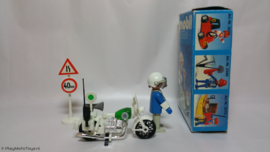 Playmobil 3572 - Politiemotor "Police", gebruikt