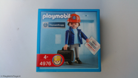 Playmobil 4976 - ThyssenKrup Monteur Promo MISB