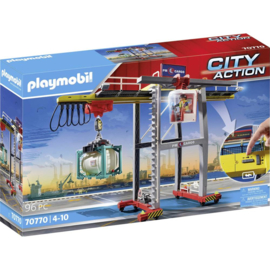 Playmobil 70770 - Portaalkraan met containers