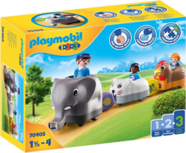 1.2.3. Playmobil 70405 - Dierentrein