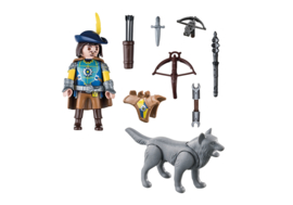 Playmobil 70229 - Novelmore boogschutter met wolf