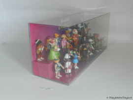 Playmobil 9443 & 9444 Fi?ures Series 14 Display Showcase Deko