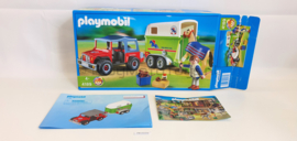 Playmobil 4189 - Paardentransport, gebruikt met doos