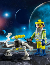 Playmobil 9416 - Ruimte agent met robot in blauw Paasei