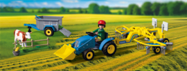 Playmobil 72163 - Kleine tractor met hooihark